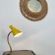 Old lamp cocotte design year 50 yellow