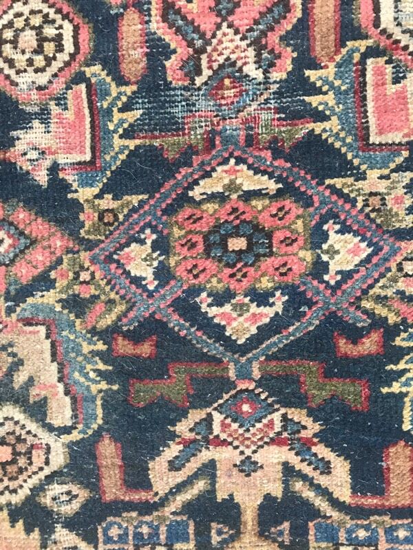 Old carpet north west Persian 100x298 cm