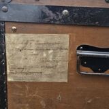 Old travel trunk