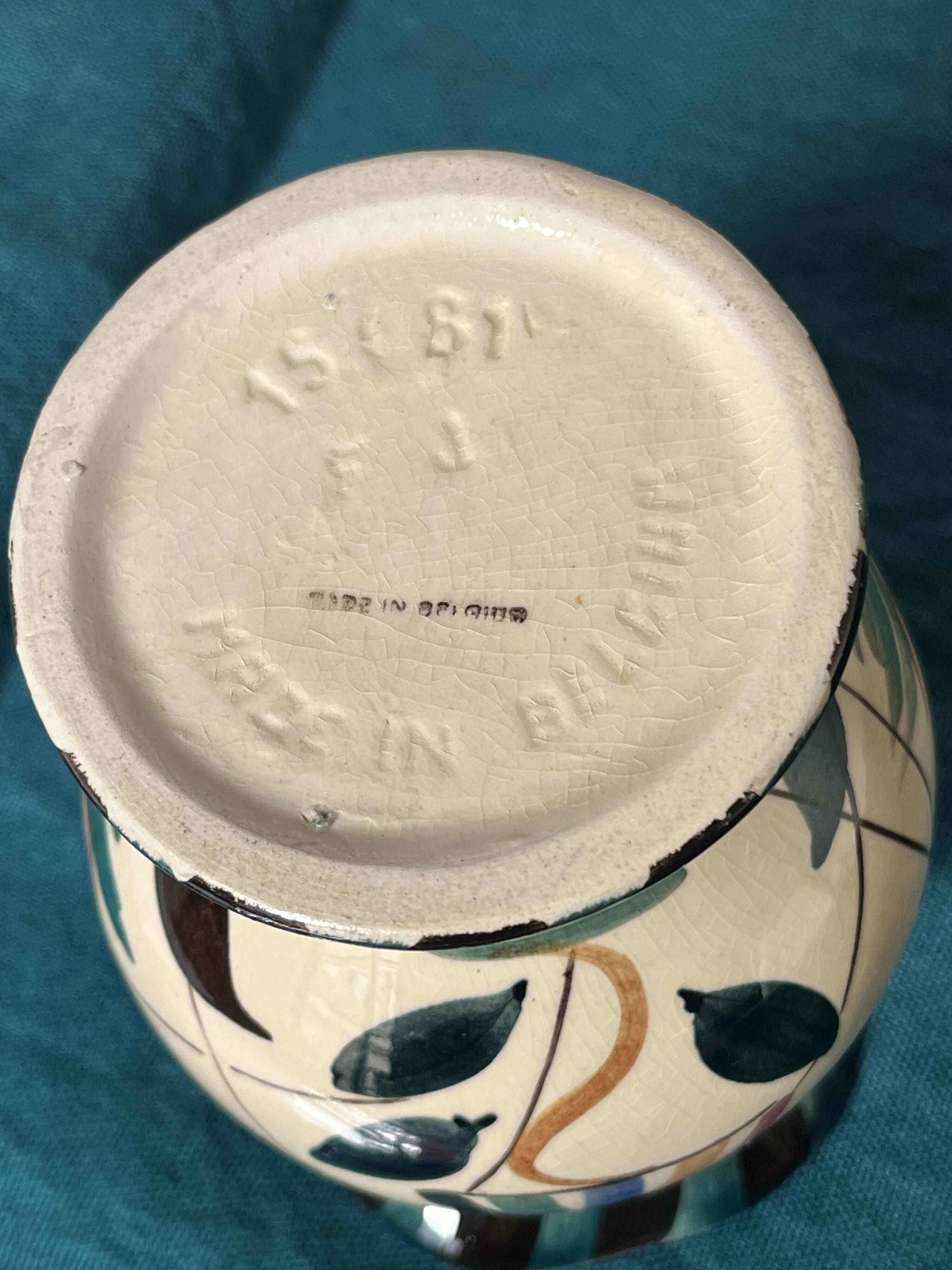 Vase sixties motif lampshade