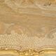Pare-feu écran de cheminée style Louis xv en bois doré 19ème tapisserie