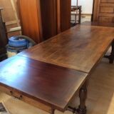 Old walnut table