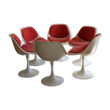 6 tulip chairs from the 70s6