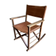 Fauteuil safari à bascule pliant 1950