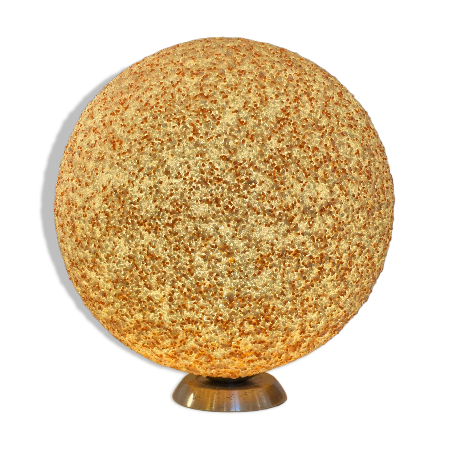 Touch base spherical lamp in perspex