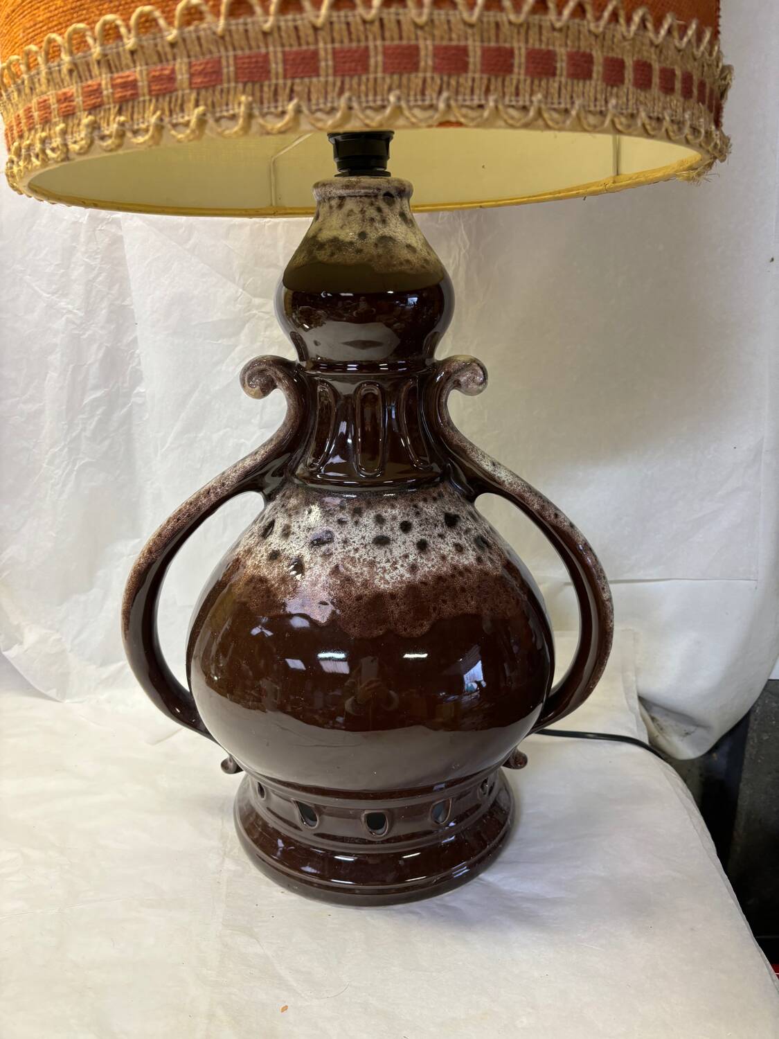 Vintage ceramic lamp