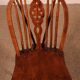 Série De 6 Chaises Windsor Wheelback Du 19° Siècle