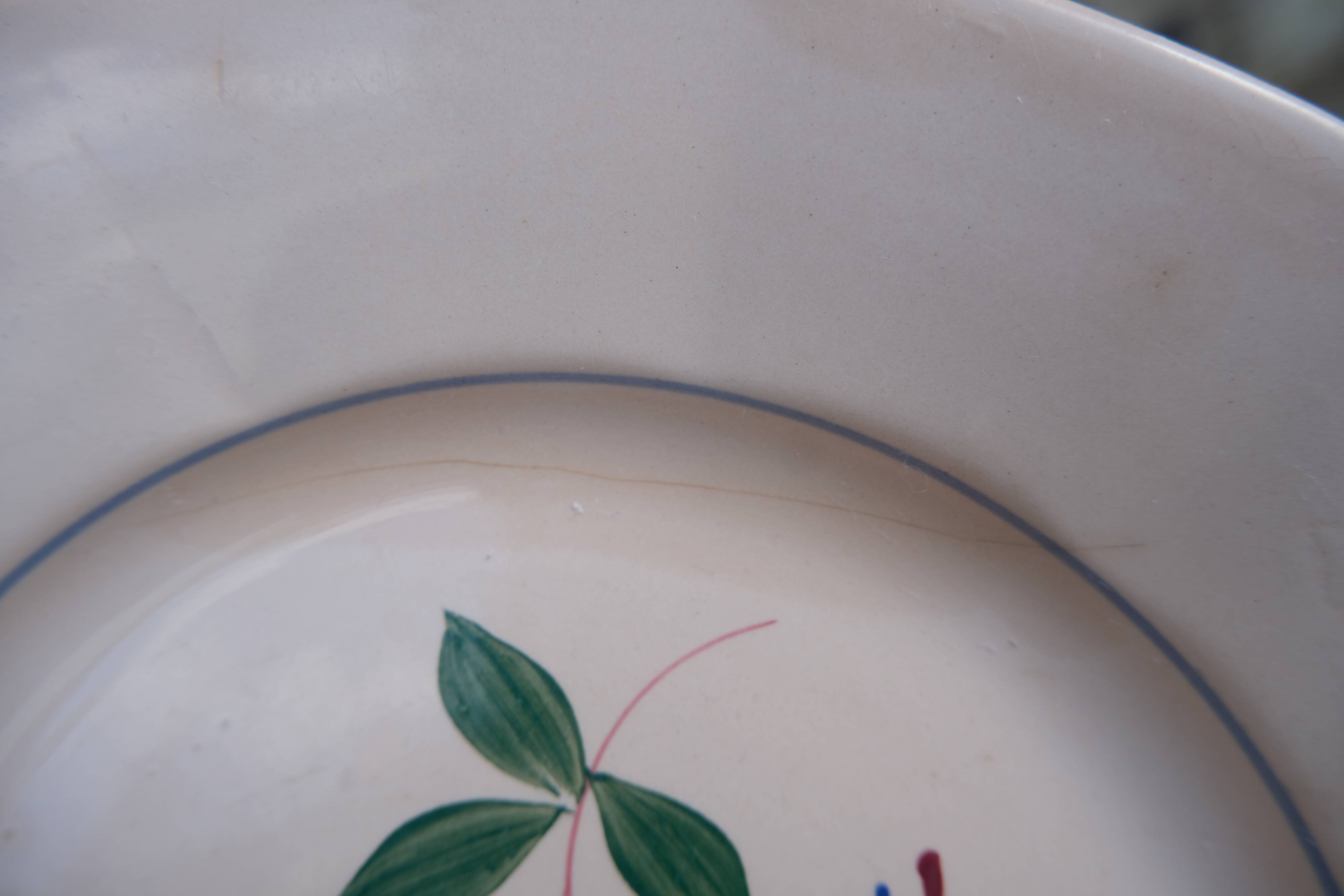 Small pink service Digoin and Sarreguemines