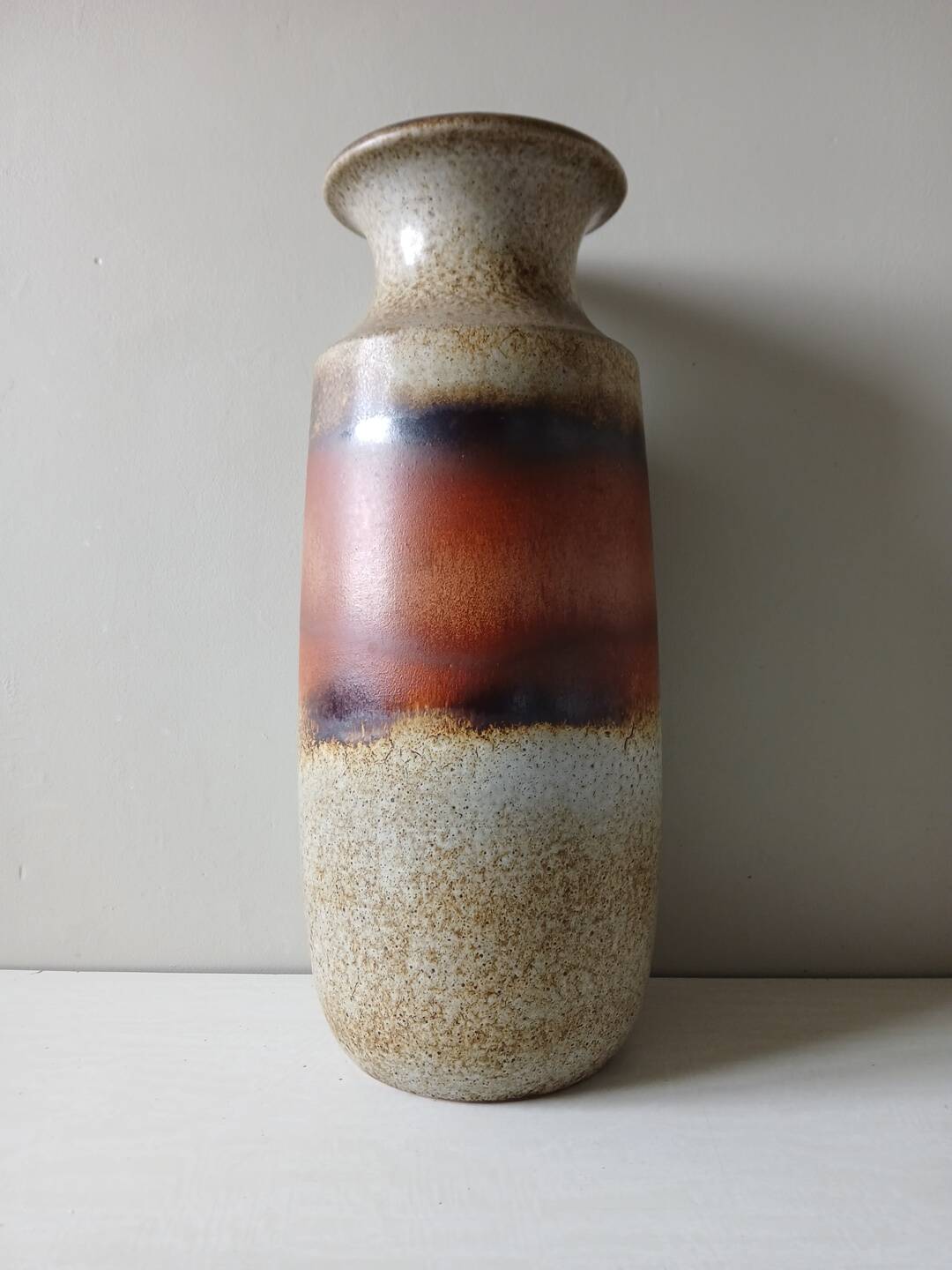 Large vase Scheurich ceramics West Germany 41 cm – Fat Lava ceramics