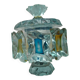 Bonbonnière en verre de sable