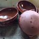 5 plates hollow or glazed earthenware dishes