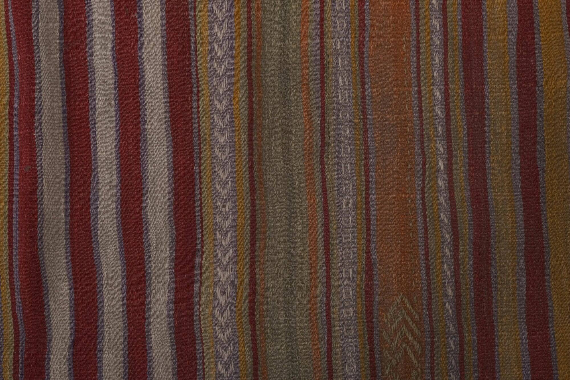 Vintage Turkish hallway rug 68x524 cm