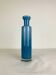 Vase verre bleu vintage style scandinave