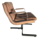 Paire de fauteuils Raphael Raffell cuir sable