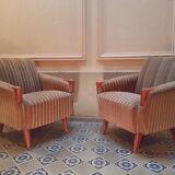 Fauteuil club années 50 60 scandinaves
