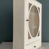 Antique toilet cabinet to hang