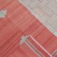 small red runner kilim rug - handmade rugs for hallway