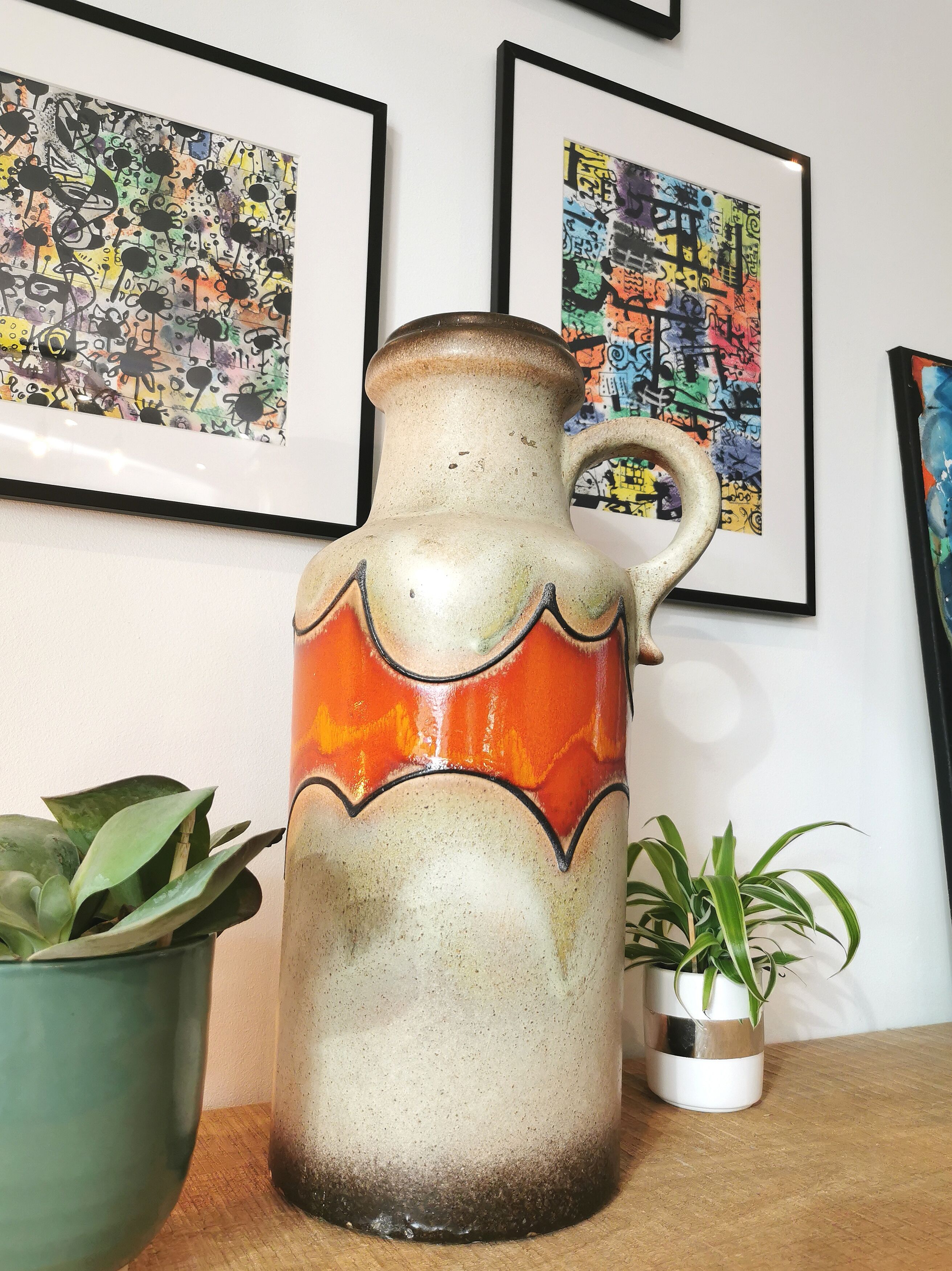 Vase haut céramique