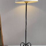 Wrought iron floor lamp 1960