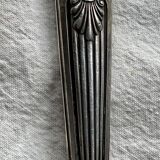 Silver sugar sifter spoon, 19th century.