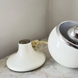 Rare LUCI Mod. C414 Magnetic Eyeball Table Lamp, Space Age Italy 1970s