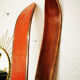 Pair of old wooden skis