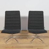 Mid Century SAS Copenhagen Airport Lounge Chairs by Jens Ammunsen for Fritz
