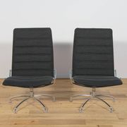 Mid Century SAS Copenhagen Airport Lounge Chairs by Jens Ammunsen for Fritz