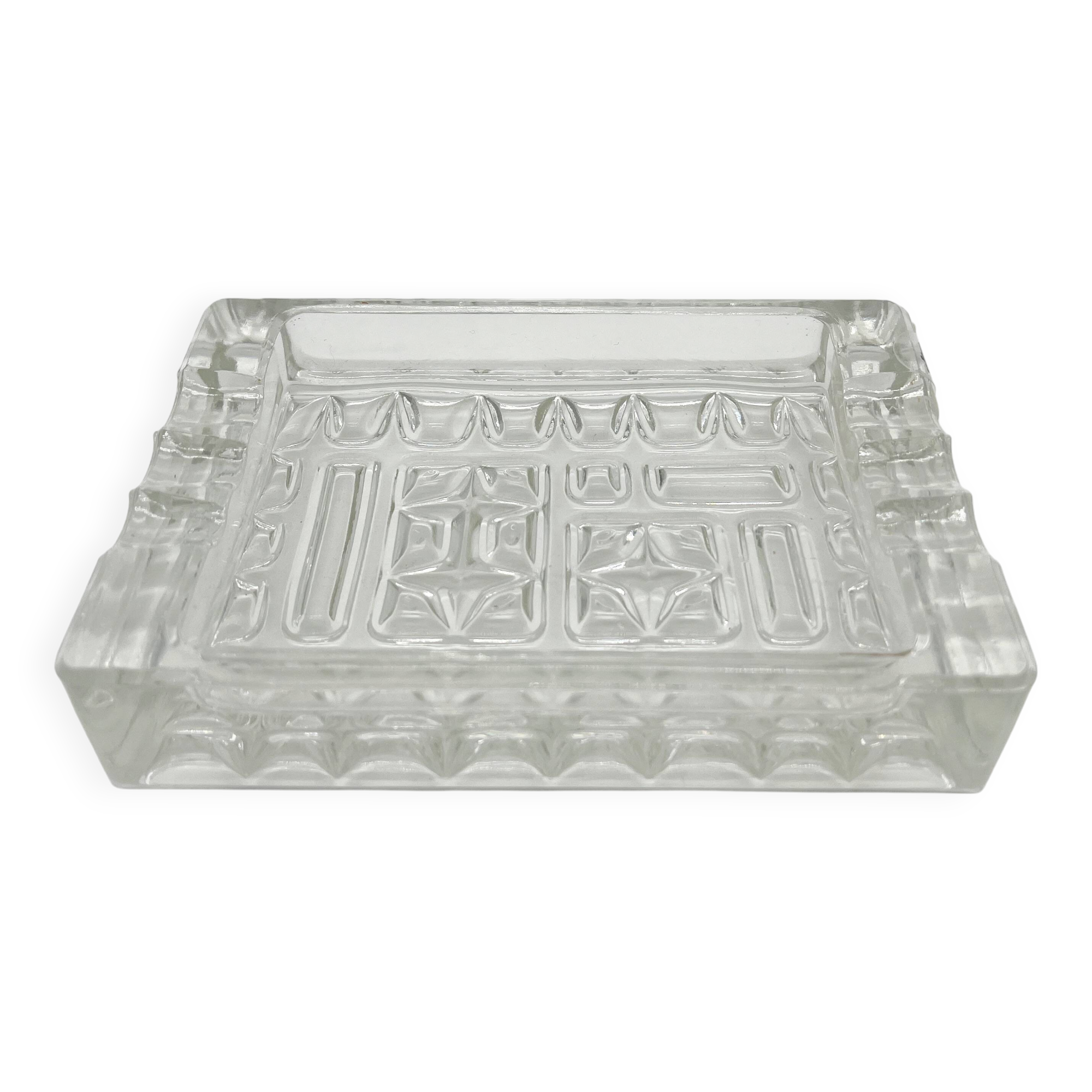 Glass ashtray by Vladislav Urban, 1960