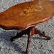 Table marquetee Rubus violin