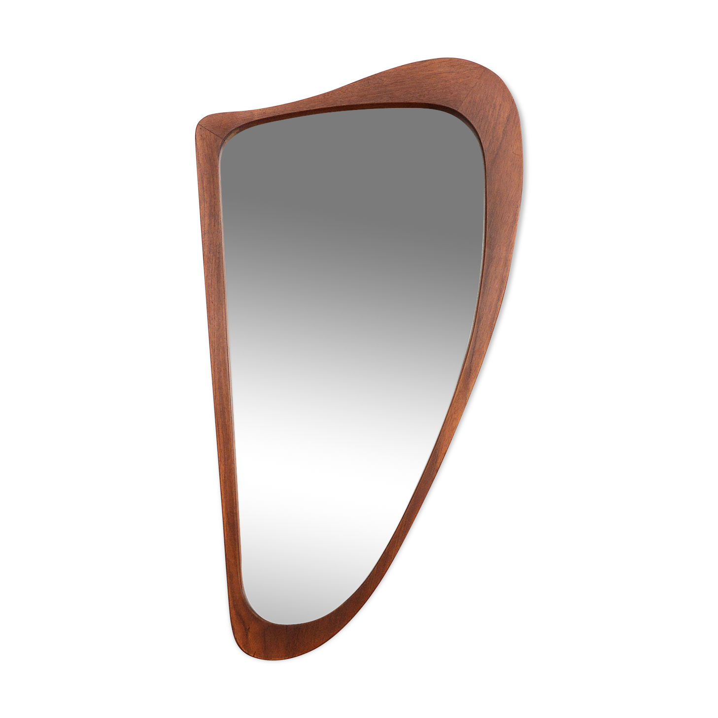 VINTAGE RETRO MIROIR CENTRAL DANOIS MODERNISTE 60'S MIROIR MURAL