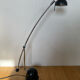 Desk lamp with black and chrome balance Massive vintage 80s