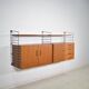 Musterring Tomado Shelving System Teak 1960s  Wall unit Vintage 