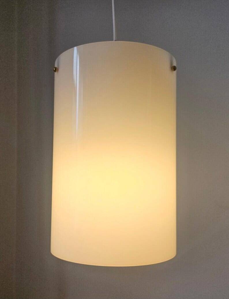 Set of Three Rare Midcentury Pendants Fog & Morup, Denmark, 1960s