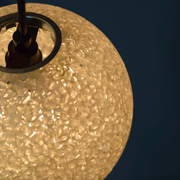 Vintage five-globe ceiling lamp 1960