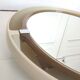 Allibert 1970 illuminated retro oval vintage mirror