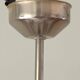 Brass chandelier with conical lampshades from the 1970s