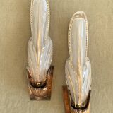 Pair of Art Deco wall sconces