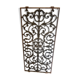 Old cast iron door grille