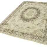 Handmade One-of-a-Kind Oriental Beige Rug 175 cm x 272 cm - 38985