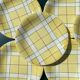 Dessert plates Salins France towel pattern from the 50s-60s.