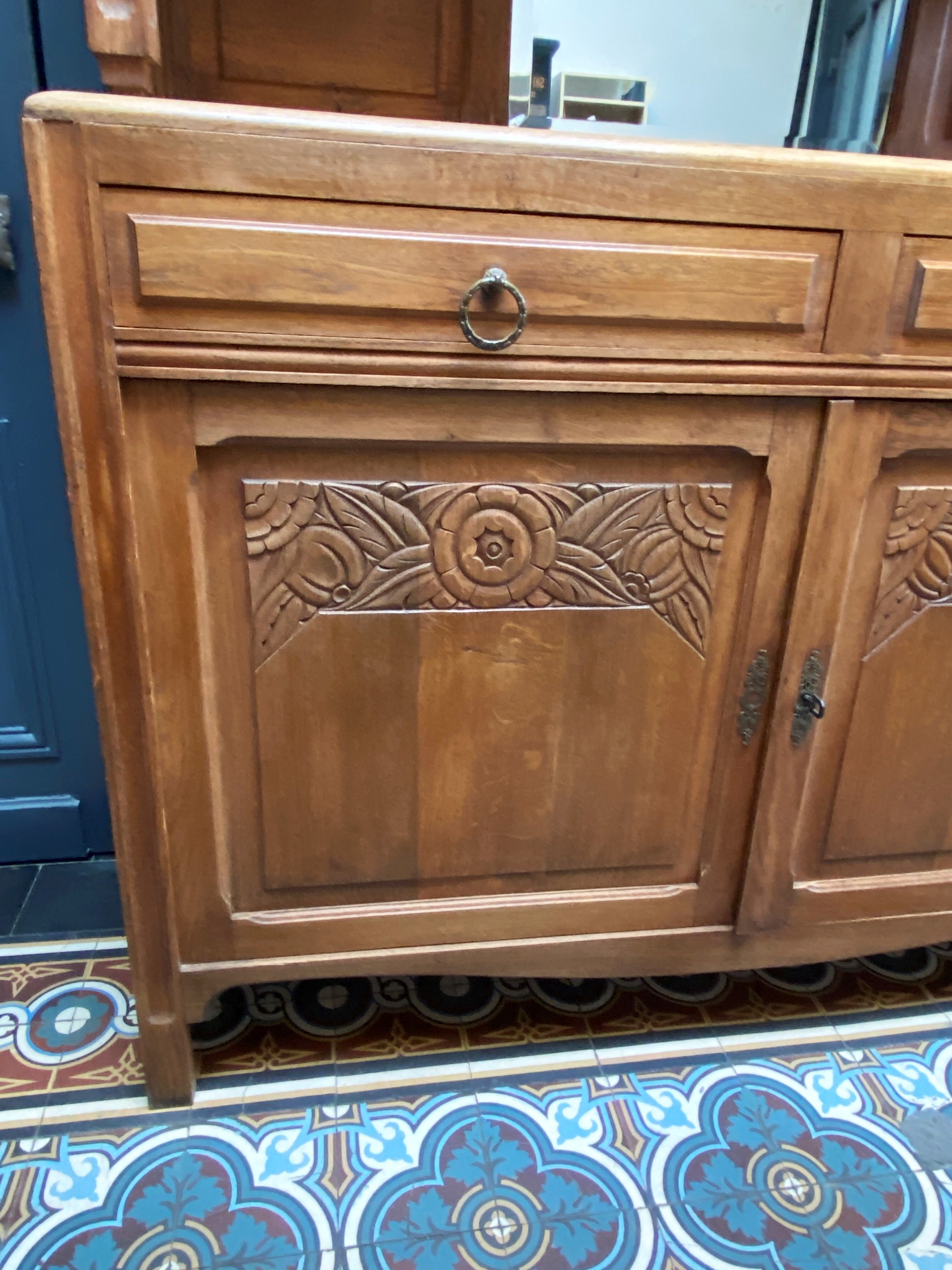 Vaisselier, buffet 2 body 1940