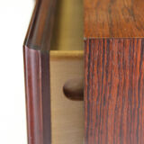 Pair Of Rosewood Omann Jun Sideboards With Teak Interior