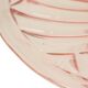 Pink Art Deco Cake Plate Pastry Dish Val Saint Lambert 34cm