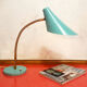 United Nations light blue lamp (UN) 50-60s