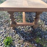 Table basse vintage bois massif