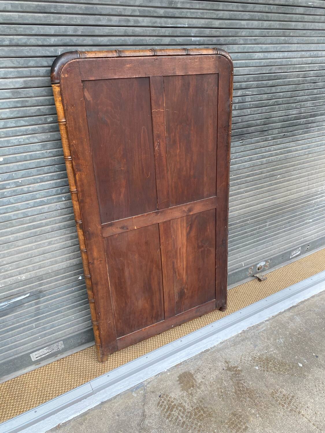 Miroir en bois imitant le bambou Selency