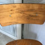 Vintage wheeled office chair