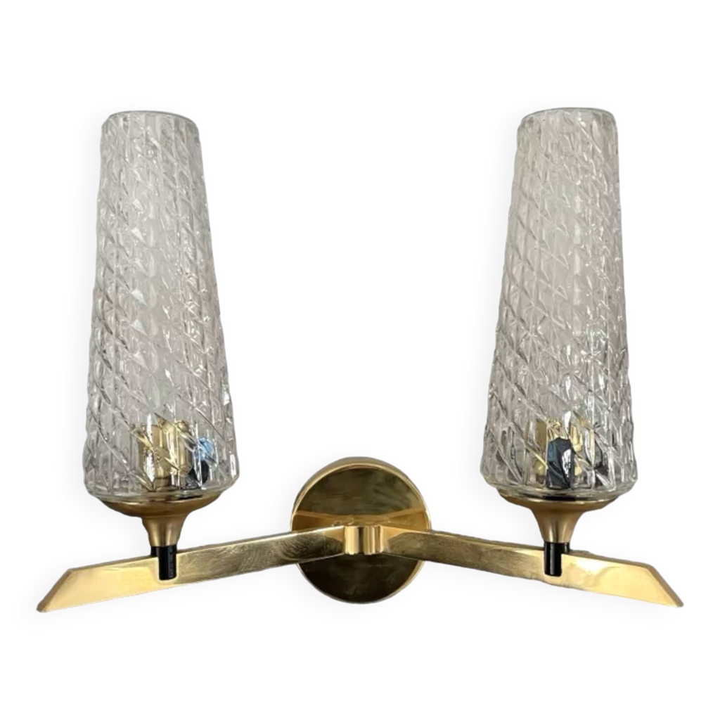 Elite Glass Wall Lamp - Double main image 0