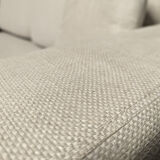 Off-white 3-seater sofa